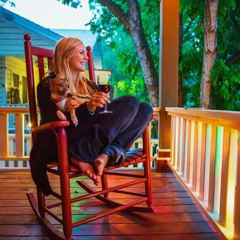 Rachel Brathen Yoga Rachel Brathen, Yoga Girl, Rocking Chair, Guacamole, Austin, Porch, Texas, Wine, Yoga