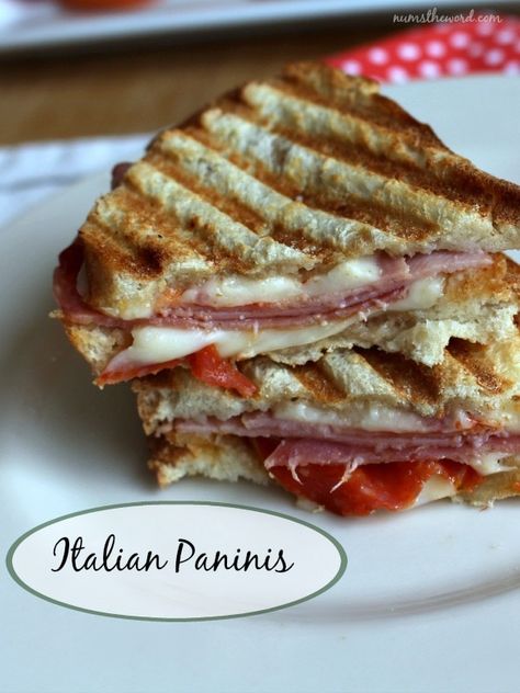 Best Panini Recipes, Dagwood Sandwich, Italian Panini, Coffee Items, Type Of Bread, Affordable Meals, Grilled Sandwiches, Diner Menu, Panini Sandwich