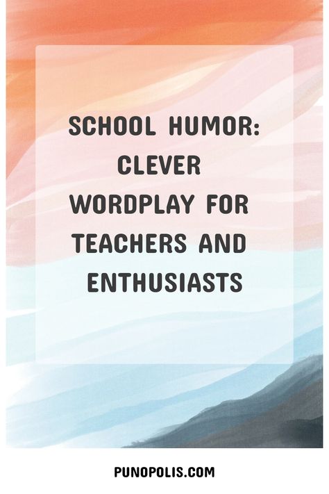 Greetings to all teachers and fans of humor! Are you seeking ways to bring smiles and laughter into your classroom? Or perhaps you have a soft spot for witty puns and jokes? Look no further than "Laughing in the Teacher's Lounge: Punny Delights for Educators and Fans." This delightful resource is brimming with clever teacher-themed puns, jokes, and humorous quips that are sure to brighten your day. Witty Puns, Teacher Puns, Computer Teacher, Building Classroom Community, Literature Teacher, Physics Teacher, Teachers Lounge, Biology Teacher, Online Quizzes