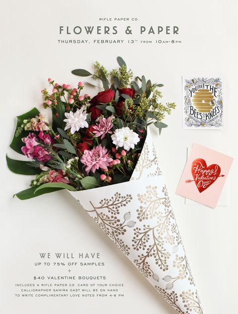 Flower Fundraiser, Standing Banner Design, Flower Catalog, Diy Bouquet Wrap, Valentine Bouquet, Florist Logo, Email Design Inspiration, Flower Business, Winter Park Fl