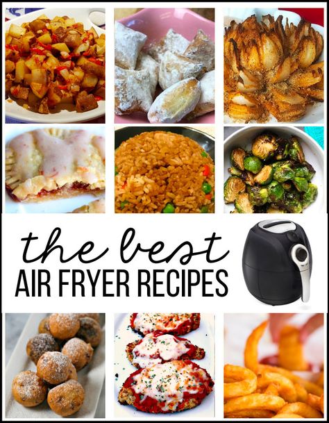 The Best Air Fryer Recipes - start out with these ones! www.thirtyhandmadedays.com Air Fryer Recipes Videos, Air Fryer Recipes Low Carb, Air Fryer Recipes Appetizers, Air Fryer Recipes Breakfast, Air Fryer Foods, Food Air Fryer, Air Fryer Food, Air Fryer Ideas, Cooks Air Fryer