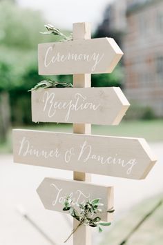 Pastel Garden Wedding, Wedding Direction Signs, Pastel Garden, Wedding Directions, Wedding Ceremony Ideas, Reception Sign, Garden Wedding Inspiration, Reception Signs, Wooden Wedding