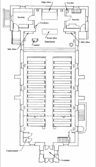 Church Floor Plans, Church Building Plans, Church Design Architecture, Church Building Design, Architecture Design Process, Church Interior Design, Bungalow Floor Plans, Modern Church, House Plan Gallery