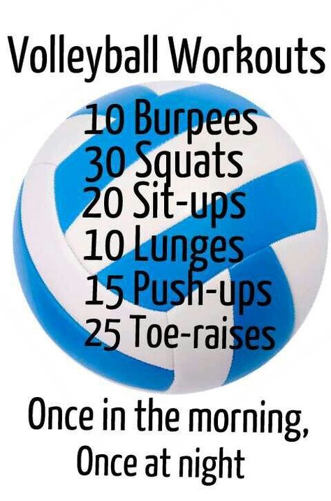 Volleyball workout                                                                                                                                                     More Workout For Volleyball Players, Volleyball Workout, Volleyball Conditioning, Volleyball Skills, Volleyball Practice, Volleyball Inspiration, Volleyball Tips, Volleyball Workouts, Volleyball Training