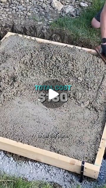 Scott on Instagram: "Is pouring a concrete pad doable for a homeowner? #homeowner #diy" Concrete Pad, On Instagram, Instagram