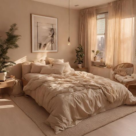 [SponsoredPost] Beige Bedroom Neutral Decor Cozy Home Interior Design Home Decor Beige Design Bedroom Inspo Neutral Palette Relaxation Zone Serene Vibes Minimalist Decor Soft Tones Dreamy Interiors Comfy Bedroom Warmth And Comfort Modern Bedroom Chic Decor Earthy Touch Subtle Design Natural Textures Calming Colors Sophisticated Style Tranquil Interiors Elegant Decor Timeless Design Simplicity Is Key Stylish Bedroom Neutral Interiors Cosy Vibes Luxurious Living #bedroomdecorforcouplesrustic Beige Interior Bedroom, Comfy Modern Bedroom, Natural Colored Bedroom, Soft Minimalist Bedroom, Bedroom Earthy Tones, Earthy Neutral Home, Bedroom Natural Colors, Cute Neutral Color Bedding, Bedroom With Painted Ceiling