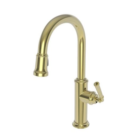 Gavin Pull Down Touch Single Handle Kitchen Faucet Pull Down Kitchen Faucet, Brass Kitchen Faucet, Hot Water Dispensers, Black Kitchen Faucets, Water Spout, Newport Brass, Bar Faucets, Single Handle Kitchen Faucet, Brass Faucet