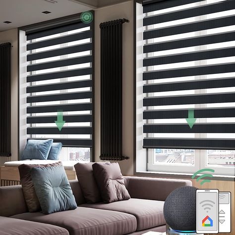 Close Blinds, Automatic Shades, Automatic Blinds, Sheer Blinds, Smart Blinds, Zebra Shades, Zebra Blinds, Motorized Shades, Fire House