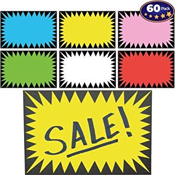 Garage Sale Tips, Yard Sale Signs, Garage Sale Signs, Garage Sale Pricing, Retail Signs, Star Cards, Garage Sale, How To Attract Customers, Garage Sales