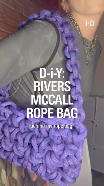 crochet bag aesthetic #crochetbagaesthetic #crochet #crochetbag #crochetbags 2.313 Crochet Bag Aesthetic, Free Crochet Bag Patterns, Free Crochet Bag, Crochet Cord, Diy Bags Purses, Beginner Crochet Projects, Crochet Rope, Bag Aesthetic, Diy Handbag