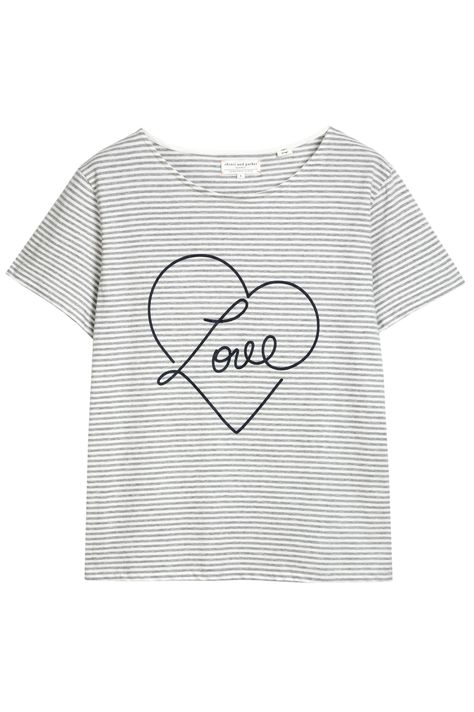 The Word Love, Diy Clothes Videos, Chinti And Parker, Word Love, Cool Graphic Tees, Cool Tees, Striped Tee, Tee Design, Cute Shirts