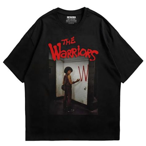 Metafora Tshirt TheWariors Vintage lengan pendek hitam Kaos distro Unisex nyaman keren Kaos Vintage, The Warriors, Vintage Short, Vintage Shorts, T Shirt Design, Shirt Design, Happy Shopping, Men's Fashion, Small Business