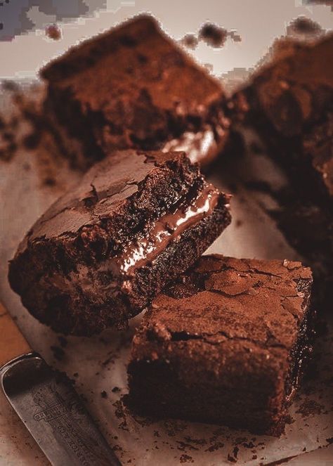 ~Desserts Chocolate Deserts, Chocolate Dreams, Chocolate Girls, Life Is Too Short, Kitchen Cooking, Chocolate Brownies, Food Obsession, Too Short, Aesthetic Food