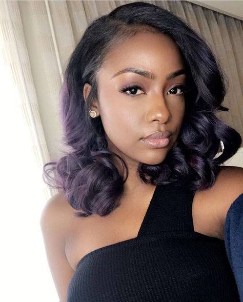 Justine Skye Purple Hair, Mens Long Haircut, Long Haircut Styles, Hairstyles Unique, Wigs For Men, Hair Wigs For Men, Long Haircut, Justine Skye, Long Hair Wigs