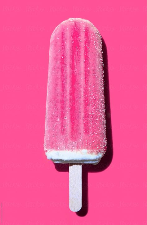 Cute Pink Background, Colors Inspiration, Pink Inspiration, Ice Cream Stick, Ice Lolly, On A Stick, Ice Ice Baby, Pink Vibes, Tickled Pink