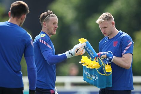 Nick Pope, Jordan Pickford, Harry Maguire, Cold Face, Champions League Football, Question Marks, Three Lions, Gareth Southgate, Goodison Park