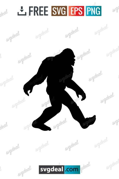 Free SVG Files Bigfoot Svg Files Free, Bigfoot Svg Free, Bigfoot Svg, Cricut Air 2, Cricut Explore Projects, Cricut Air, Cricut Craft, Free Svg Files, Silhouette Free