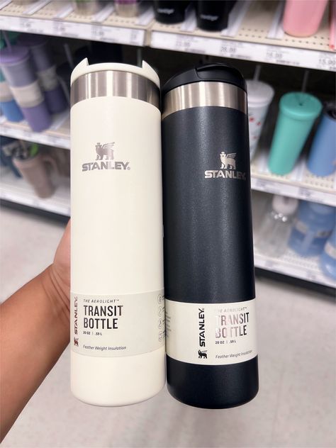 Black Cream Aesthetic, Stanley Aerolight, Thermos Coffee Mug, Stanley Thermos, Clean Drink, Stylish Water Bottles, Trendy Water Bottles, 2024 Planner