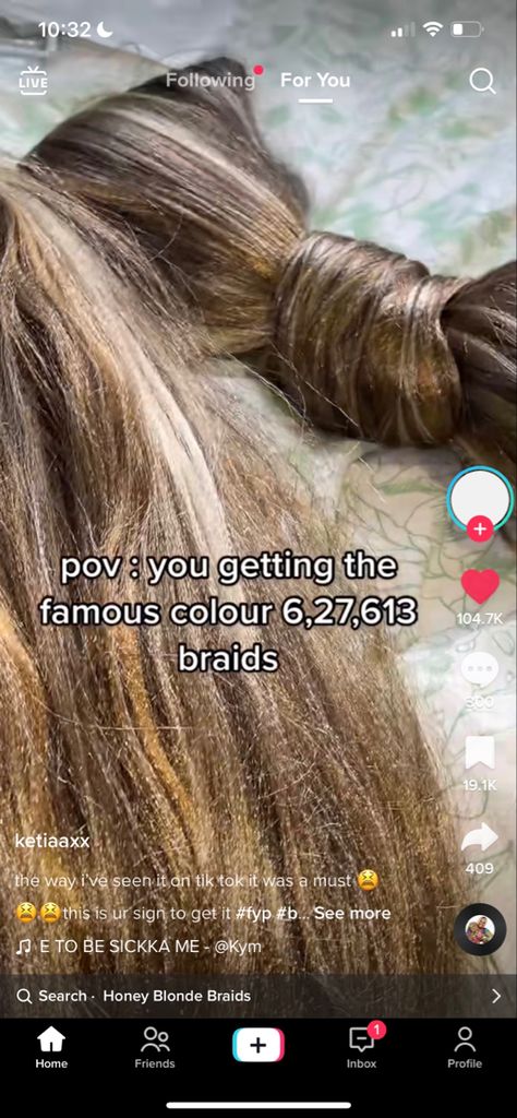 Bonito, Tri Color Braids For Black Women, Blonde Balayage Braids Black Women, Brown Blonde And Black Braids, Goddess Braids Brown And Blonde, Dark Blonde Braids Black Women, Blonde Balayage Braids, Knotless Braid Color Combo Ideas, Coloured Goddess Braids