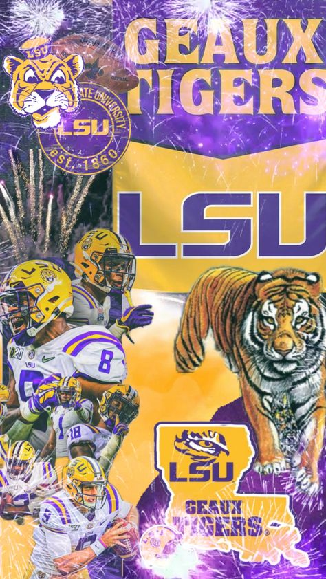 Lsu College, Lsu Tigers Football, Geaux Tigers, Dream College, Lsu Tigers, Louisiana, Tigers, Football, Wallpapers