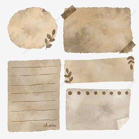 Design Idea For Scrapbook, Vintage For Design, Aesthetic Stickers For Project, Vintage Aesthetic For Scrapbook, Cute Designs For Scrapbook, Paper Astethic Vintage, Journal Old Vintage, Brown Aesthetic Design For Scrapbook, Journal Paper Printable Aesthetic