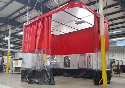 Spray Booth Curtains &Paint Booth Curtains / Curtain Walls Spray Booth Diy, Architecture Sections, Industrial Curtains, Building Cabinets, Painting Area, Spray Paint Booth, Curtain Divider, Booth Diy, Curtain Walls