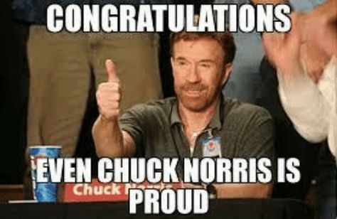 71 Funny Congratulations Memes to Celebrate Success Chuck Norris Memes, Chuck Norris Facts, Chuck Norris Jokes, Gym Memes Funny, Teacher Memes, Spanish Memes, Gym Memes, Chuck Norris, Gym Humor