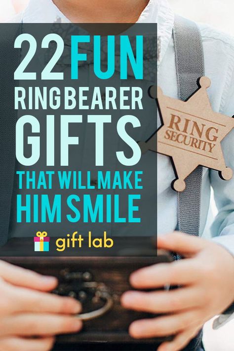 Make your cute little ring bearer feel extra special with these fun gift ideas! | gifts for ring bearer boys, ring bearer proposal kids, will you be my ring bearer boys kids | #ringbearergifts #coolstuff #giftsforboys Ring Bear Gift Ideas, Ring Bear Thank You Gift, How To Ask Your Ring Bearer, Gifts For Ring Bearer, Asking Ring Bearer Ideas Kids, Ring Bearer Thank You Gift, Ring Bearer Proposal Ideas Nephew, Ideas For Ring Bearers To Carry, How To Ask Ring Bearer To Be In Wedding