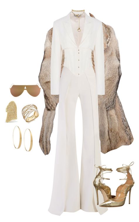 "Untitled #4228" by kimberlythestylist ❤ liked on Polyvore featuring Balmain, STELLA McCARTNEY, Bloomingdale's, Lana, Lynn Ban, Fendi and Dsquared2 Jimincore Outfits, Fendi Outfits Women, Balmain 2024, Balmain Pants, Jupe Short, Bloomingdales Fashion, Mode Kpop, Looks Chic, Kpop Fashion Outfits