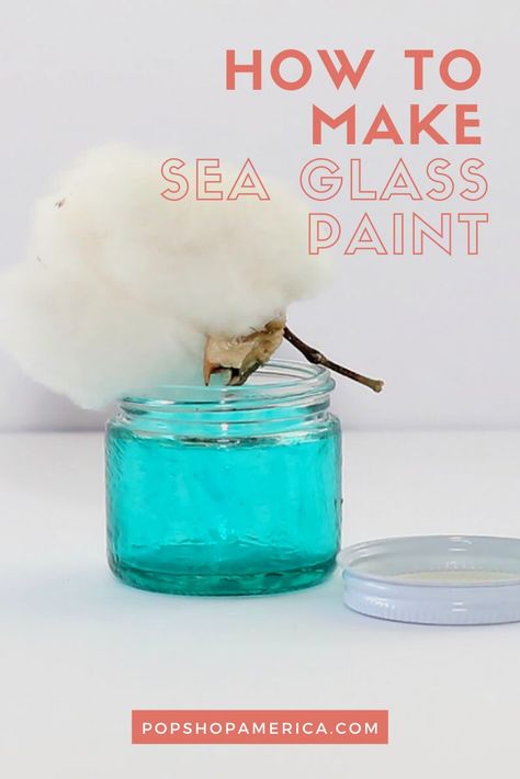 How to Make DIY Sea Glass Paint