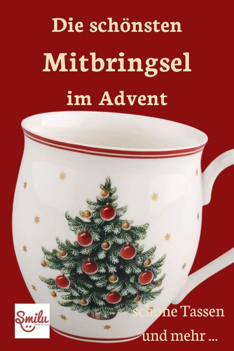 Du bist auf der Suche nach kleinen weihnachtlichen Geschenken - wie wär's hiermit? Villeroy und Boch "Toy's Delight"Kaffee/Teebecher Advent, Tableware, Natal