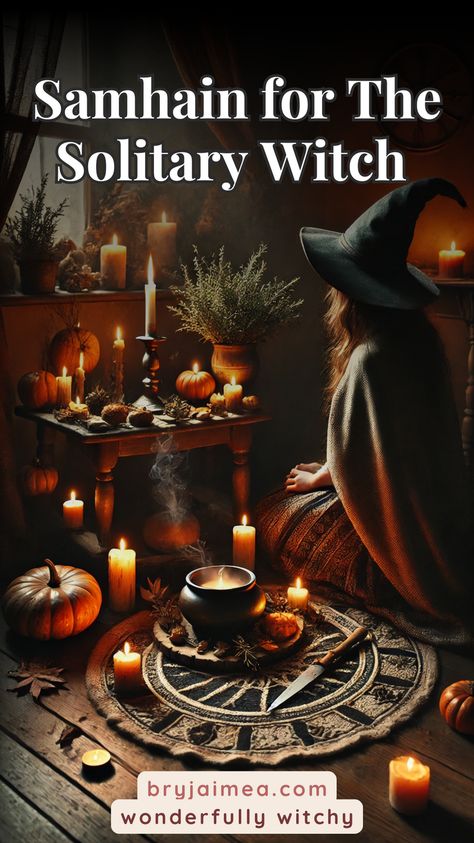 Discover the enchanting world of witchcraft with Bry Jaimea. Explore a treasure trove of witchy wisdom, from powerful manifestation techniques to transformative magic, spellwork, and rituals that connect you with the divine. Whether you're a seasoned witch or just beginning your journey, Bry offers insights and guidance to deepen your practice. Dive into articles on the ethics of witchcraft, creating sacred spaces, and crafting rituals that empower your spiritual path. Embrace your magic today! Celtic Samhain Aesthetic, Rituals For Samhain, Samhain Decorations Outdoor, Samhain Traditions Witches, Samhain Ritual Bath, Samhain Ancestor Ritual, Samhain Celebration Ideas, Samhain Poem, Samhain Altar Ideas