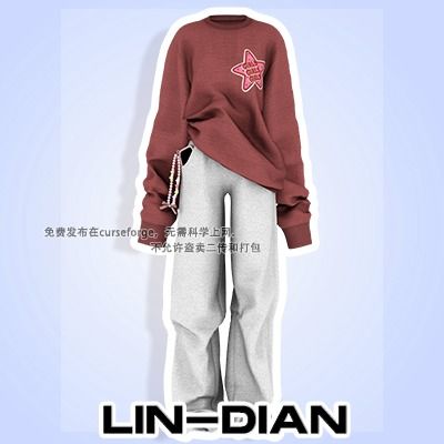 Sims 4 Seoulsoul, Sims 4 Lin Dian, Curseforge Sims, Lin Dian Sims 4 Cc, Sims 4 Curseforge, Clothes Cc, Sims Four, Post Quotes, Extra Long Sleeves