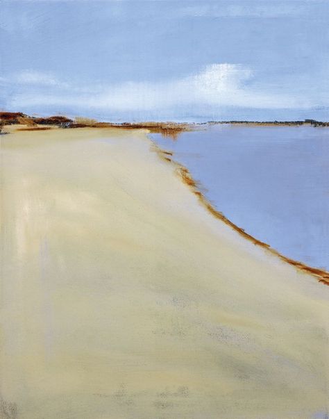 Marmaris, Anne Packard Paintings, Ethereal Paintings, Abstract Beach Painting, Abstract Landscapes, 수채화 그림, Abstract Art Landscape, Ocean Painting, Abstract Landscape Painting