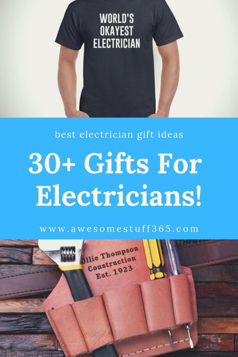 Discover the best Gifts for Electricians here in our guide that features the most unique electrician gifts money can buy. Check it out Today! Gifts For Electrician, Gifts For Electrician Boyfriend, Gift For Electrician, Electrician Gifts Ideas, Gifts For Electricians, Homemade Graduation Gifts, Electrical Lineman, Second Year Anniversary Gift, Electrical Shop