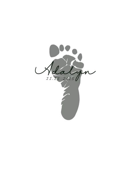 Personalized Perfection: Baby Footprint Art Projects Footprint Memorial Tattoo, Baby Footprint Tattoo For Dad, Foot Print Tattoo Design, Baby Loss Tat, Baby Footprint Tattoo Ideas For Mom, Newborn Footprint Tattoo Ideas, First Baby Tattoo Ideas Mom, Baby Foot Tattoo, Baby Foot Print Tattoo