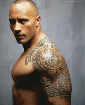 Creative Design Tatoo: WWE Superstars Rock Tribal Tattoos Designs Picture 2012 New Rose Tattoo Black, Ta Moko Tattoo, Samoan Designs, Rock Tattoo, Polynesian Tattoo Designs, Marquesan Tattoos, Samoan Tattoo, Dwayne The Rock Johnson, The Rock Johnson