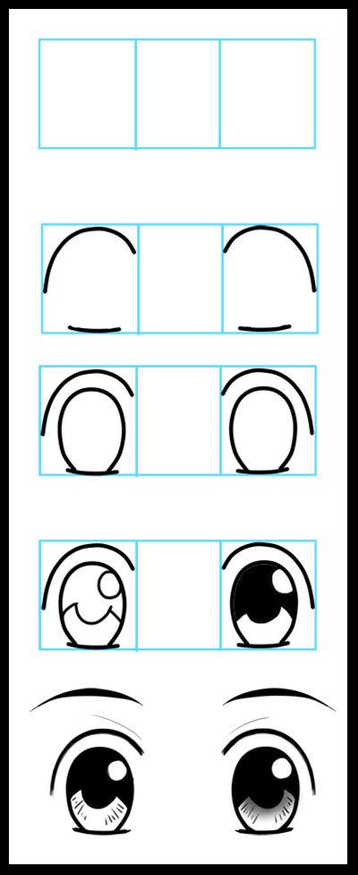 AnatoRef — Manga Eyes Top Image Row 2: Left, Right Row 3:... Easy Anime Eyes, Mata Manga, Regard Animal, Chibi Eyes, How To Draw Anime Eyes, How To Draw Anime, Manga Eyes, Cartoon Eyes, Draw Anime