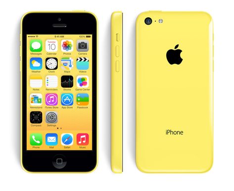 The colorful iPhone 5C is official: review Apple's first original midranger Tablet Tablet, Refurbished Phones, Apple 5, Unlocked Cell Phones, Unlocked Phones, Mobile Smartphone, Yellow Iphone, Boost Mobile, Cellular Phone