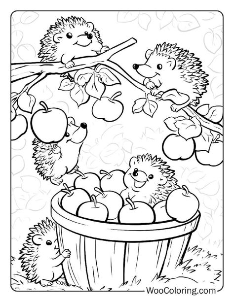 Dive into the cozy vibes of fall with our delightful Autumn Hedgehogs Coloring Page for Kids! Perfectly crafted for little artists, this charming coloring page features adorable hedgehogs enjoying the beautiful autumn scenery. Bring out the vibrant colors of fall while keeping creativity alive. Ideal for family activities, classroom fun, or a peaceful afternoon at home. Explore our collection of Fall & Autumn coloring pages, and let your imagination run wild! Fun Coloring Pages For Preschoolers, Autumn Colouring Pages For Kids, Fall Animal Coloring Pages, Coloring Pages November, Preschool Fall Coloring Sheets, Fall Color Sheets Free Printable, Preschool Activity Sheets Free Printable, Autumn Animals Preschool, Autumn Coloring Pages Free Printable