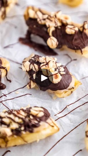 563 reactions · 65 shares | Comment “BANANA” for the recipe
🍌🍫 Say hello to these Gluten-Free Banana Snickers! A perfect blend of sweet banana, creamy peanut butter, and rich chocolate. 🌟🥜

💬 What’s your favorite nut butter to pair with chocolate? ⬇️
#glutenfreerecipes #healthydesserts #glutenfreebaking #easyrecipe #banana #snickers #bananasnickers #bakingfromscratch #glutenfreelife #bananasnickers #healthysnacks #chocolatelovers #peanutbutterchocolate #easyrecipes #thebakefeed #thefeedfeed | Kate Thrane | Gluten-Free Recipe Developer 🍽️ | Giulio Cercato · Midnight In Tokyo Banana Snickers, Snickers Bites, Snickers Recipe, Chocolate Covered Bananas, Banana Bites, Gluten Free Banana, Nut Recipes, Chocolate Nuts, Gluten Free Snacks