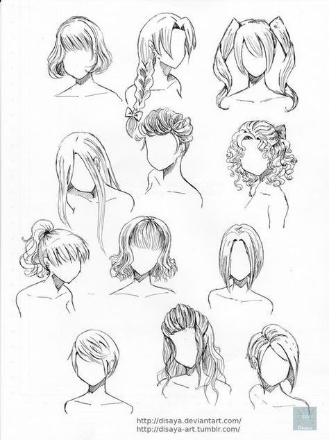 como desenhar cabelo cacheado Hairstyle References, Drawing Hairstyles, Pelo Anime, Anime Hairstyles, Manga Hair, Curly Hair Drawing, Tutorial Hair, Draw Hair, Hair Sketch