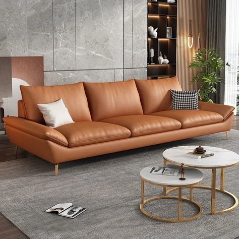 FORTALIUM Elevate your Space with Modern Sophistication and Comfort     Introducing our Faux Leather  Sofa  a perfect blend of modern style and comfort. The sleek design seamlessly complements any living space, while the high-quality faux leather offers a luxurious feel without compromising on ethics. With its durable construction and contemporary flair, this sofa is not just furniture; it's a statement piece that enhances your home's aesthetic while ensuring cozy relaxation. Upgrade your space Luxury Leather Sofas, Nordic Floor, Luxury Sofa Modern, Living Room Furniture Styles, Leather Sofa Living Room, Faux Leather Sofa, Office Sofa, Contemporary Living Spaces, Modern Sectional