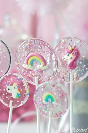 Lila Party, Homemade Lollipops, Kue Macaroon, Lollipop Recipe, Unicorn Birthday Cake, Lollipop Candy, Unicorn Gifts, Pumpkin Cake, Unicorn Cake