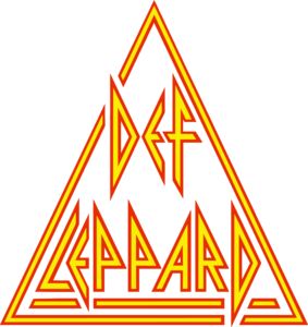 Def Leppard Logo, Def Leppard Band, Decal For Car, Black And White Logos, Window Laptop, Band Logo, Vinyl Shirts, Band Logos, Def Leppard