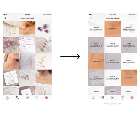 11 Simple Tips that Will Instantly Improve your Instagram Feed Layout Editoriale, Instagram Grid Layout, Instagram Feed Tips, Instagram Design Layout, Best Instagram Feeds, Instagram Feed Planner, Instagram Feed Layout, Graphisches Design, Desain Editorial