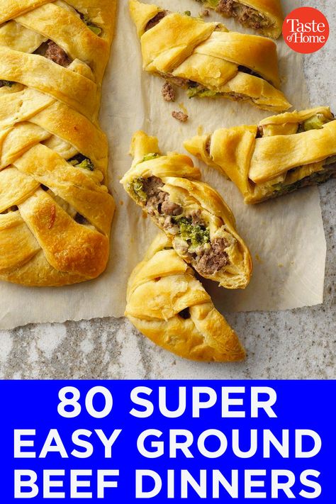 80 Super Easy Ground Beef Dinners Easy Suppers For A Crowd, Easy Recipe For Large Groups, Dinner Recipes For A Crowd Main Dishes, Quick Dinner For A Crowd, Good For A Crowd Dinners, Halloween Pot Luck Dishes For A Crowd, Quick Meals For A Crowd, Food For Large Crowds, What To Feed A Crowd