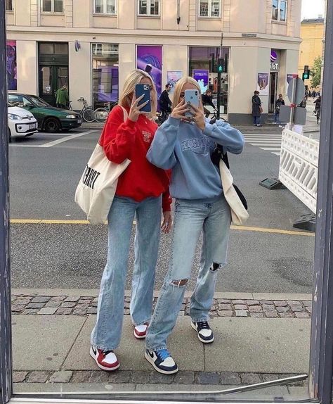 Current Aesthetic, Bff Matching Outfits, Adrette Outfits, Bestie Outfits, Matching Outfits Best Friend, Best Friend Outfits, Bff Outfits, Outfit Trends, Friend Outfits