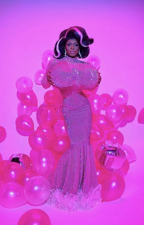 Drag Queen Race, Trixie And Katya, Queen Art, Rupauls Drag Race, Rupaul, Drag Race, Pop Fashion, Fun Bags, Mermaid Formal Dress