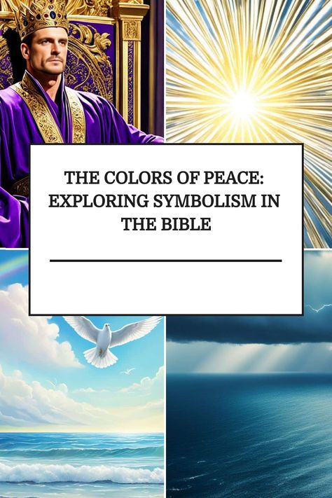 Discover the color of peace in the Bible and unravel the profound meanings behind biblical hues that symbolize serenity and divine tranquility. Colors In The Bible, Revelation 7, Color Symbolism, Christian Affirmations, Peace And Security, Spiritual Cleansing, Make Peace, Psalm 23, Eternal Life